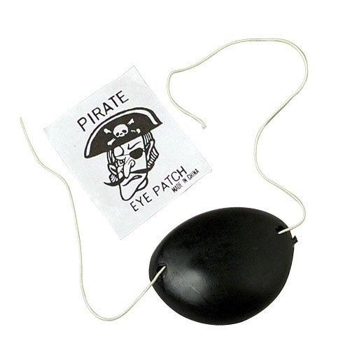 Black Pirate Eye Patches