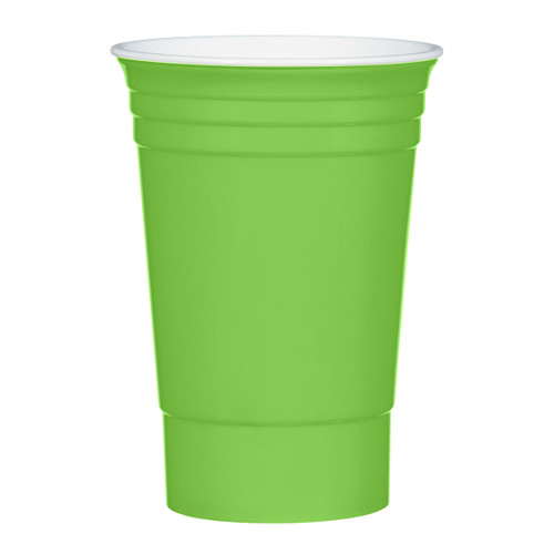 Neon Green Reusable Party Cup 16oz