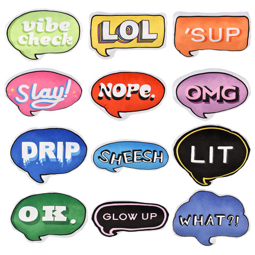 8" Speech Bubbles