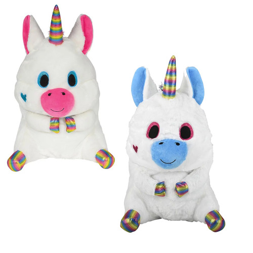 20" Belly Buddy Unicorn Plush