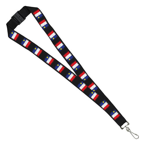 ACADIAN FLAG NECKLACE
