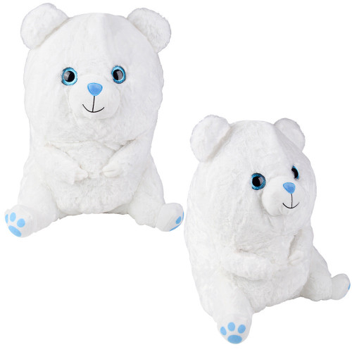 20" Belly Buddy Polar Bear Plush