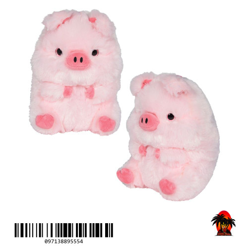 7" Belly Buddy Pig Plush