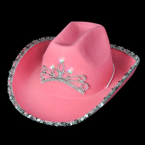 Child Size Light-Up Cowgirl Hat
