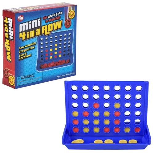4.5" Four-In-A-Row Game 4.5" Four-In-A-Row Game