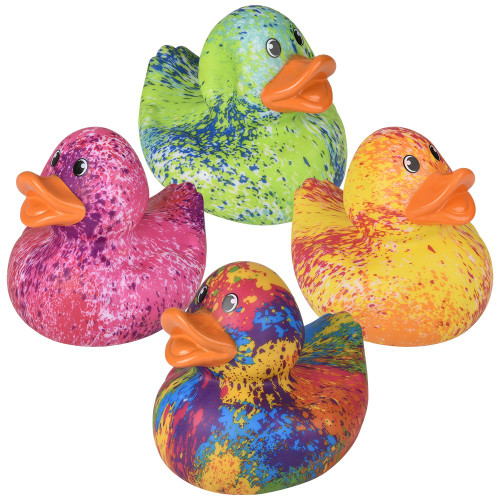 Big Splatter Duckies 6"