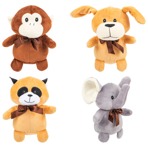 8" Chubby Animal Assortment