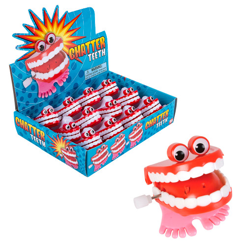 1.75" Chatter Teeth With Eyes