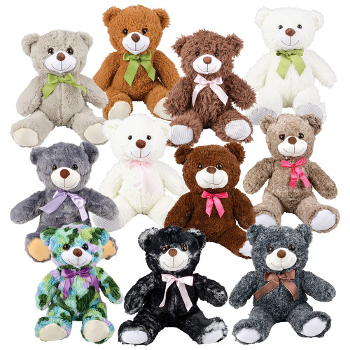 22" Ribbon Bear Assortment