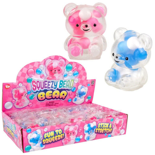 2" Squeezy Bead Bear