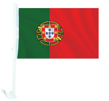 Portugal Car Flag 12"x18"