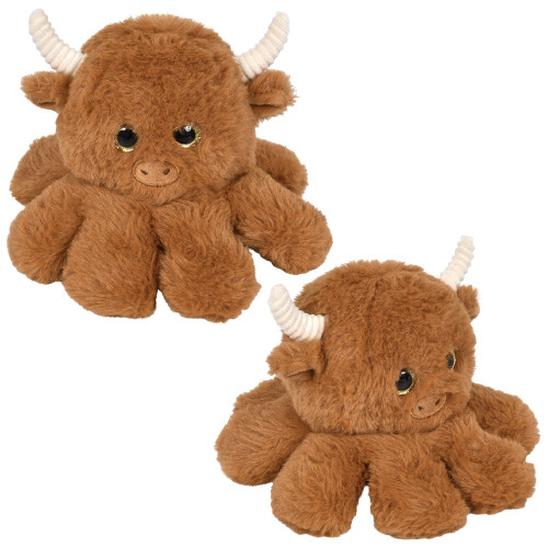 12" Octo-Highland Cow