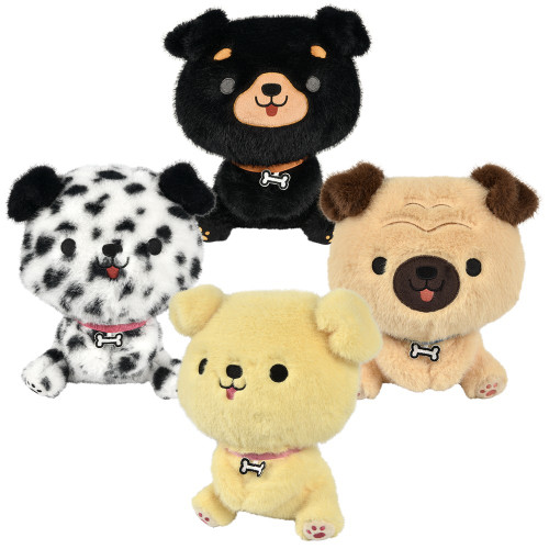 6" Kawaii Mink Dogs
