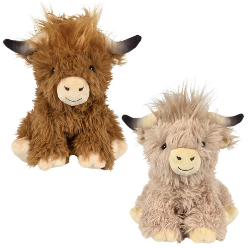 9" Highland Cow Plush