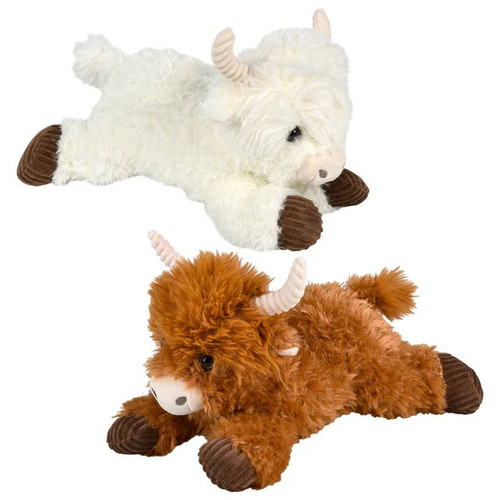 12" Laying Highland Cow