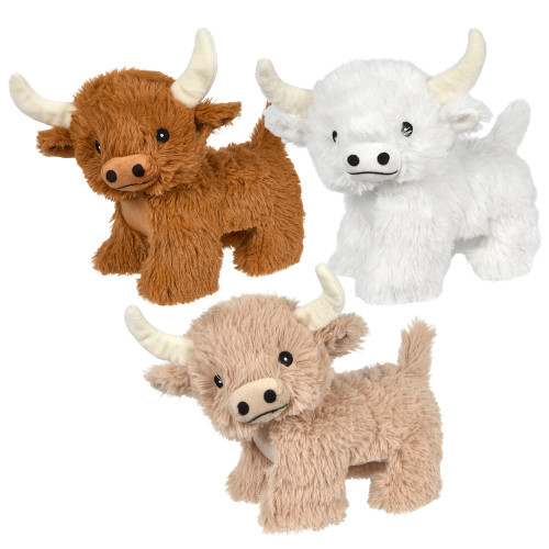 8" Highland Cow Natural