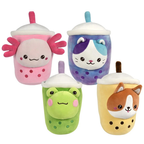 9" Bubble Tea Animals
