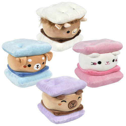 6" Kawaii S'Mores Animals