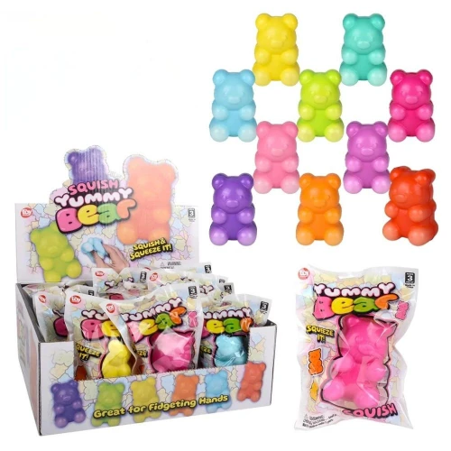 6" Squish Yummy Bears