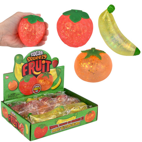 Squeezy Sugar Fruit Assortment 2.5-5"