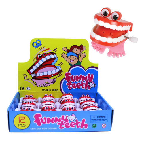 1.75" Chatter Teeth With Eyes