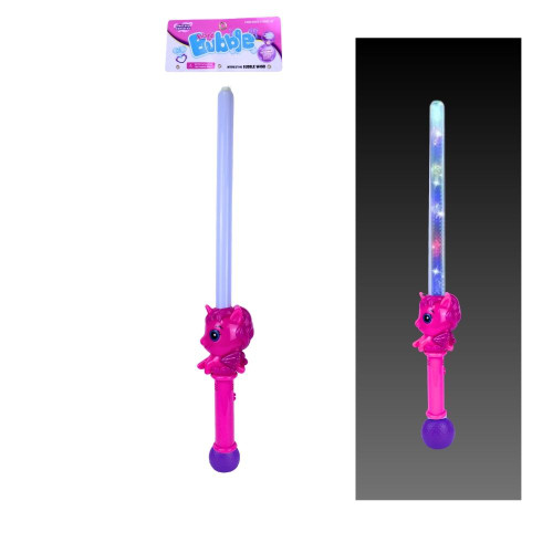 27.5" Light-Up Unicorn Bubble Sword