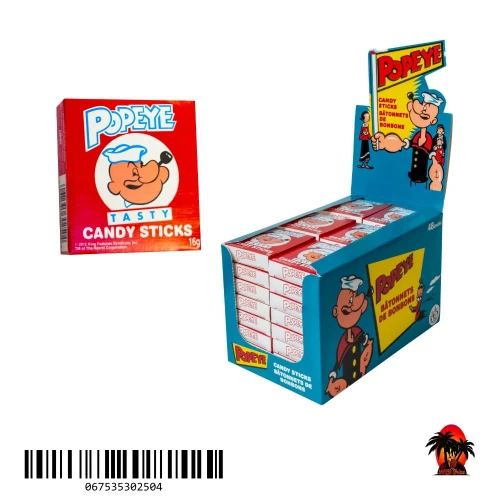 Popeye Candy Sticks
