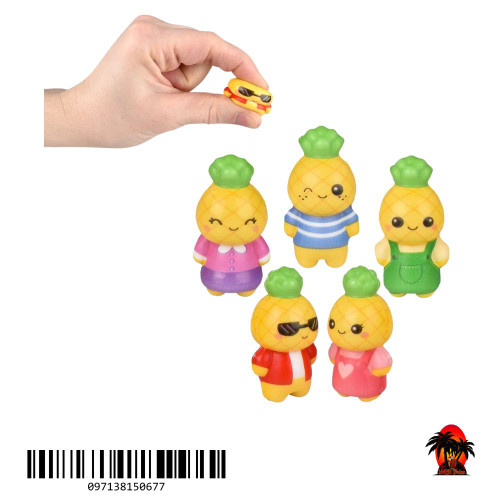 2"micro Squish Pineapples
