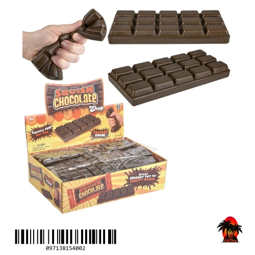6" Super Soft Slow Rise Squish Chocolate