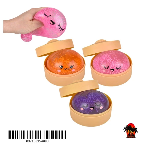3.5" Squeezy Jelly Bead Surprise Dumplings