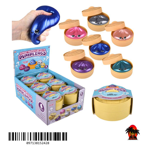 3" Sugar Squeezy Metallic Surprise Dumplings