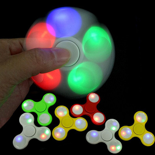 Flashing Fidget Spinners