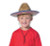 Child’s Embroidered Woven Straw Sombreros