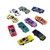 Toy Race Car 10 Pc Set. Perfect toy car to race with. Free wheel motion. Toys cars and vehicles promote pretend play and are fun to add to a goody bag, classroom reward bucket, give away as carnival prizes, and much more. 10 pieces per set.