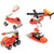 Fire Rescue Bricks. Captivate your little master builders with these Fire Rescue brick sets. Easily put their brick-building skills and imagination to the test as they construct helicopters, boats & fire trucks! In 4 assorted designs, each set comes individually packaged, making them perfect as party favors for your next event.