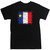 Grunge Acadian Flag Medium T-Shirt. This soft and durable t-shirt is the perfect tee to sport at a Acadian Festival to show your Acadian Pride.