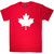 Maple Leaf WHITE Adult Tee