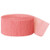 Dusty Rose Crepe Streamer - 81 Ft