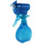 Water Mist Spray Fan Bottle Blue