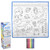 19.5" Aquatic Washable Doodle Mat