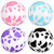 18" Cow Print Vinyl Ball