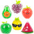 3" Squeezy Bead Fun Fruit