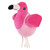 3" Flamingo Squeezy Bead Plush