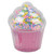 3.25" Sprinkle Cupcake Putty
