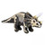 15.5" Fossil Print Triceratops Plush