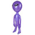 36" Pearlized Alien Inflate