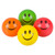 2.5" Assorted Colors Smiley Face Stress Ball