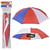Red, White, And Blue Umbrella Hat 20"