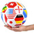 9" Regulation Flag Soccer Ball