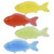 7.5" Jumbo Sticky Stretch Fish